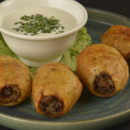 Papas rellenas / Mahsi batata
