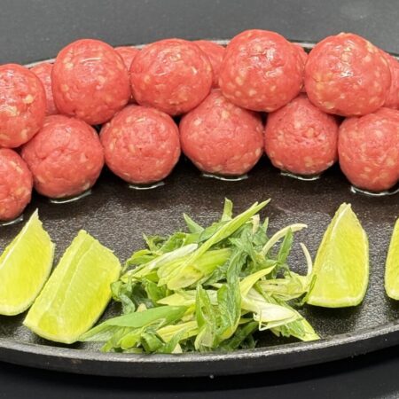 Bolitas de Kubbe Crudo