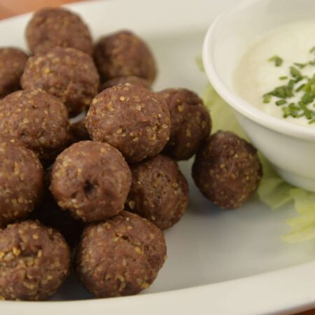 Bolitas de Kubbe Frito